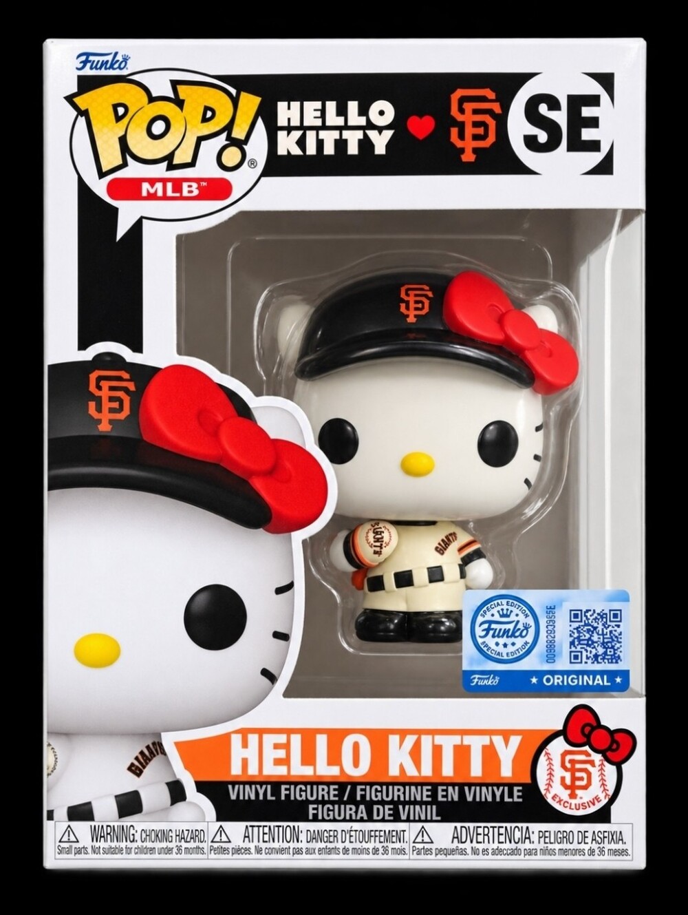 Hello Kitty x San Francisco Giants MLB Special Edition Funko Pop Collectible NIB